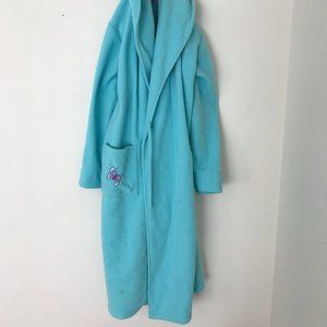 Total Girl Angel Blue & Purple Shower Bath Robe Size XL 14/16